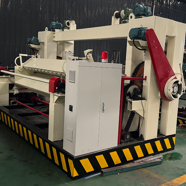Máquina de pelado de chapa de cara de husillo para máquina de fabricación de madera contrachapada