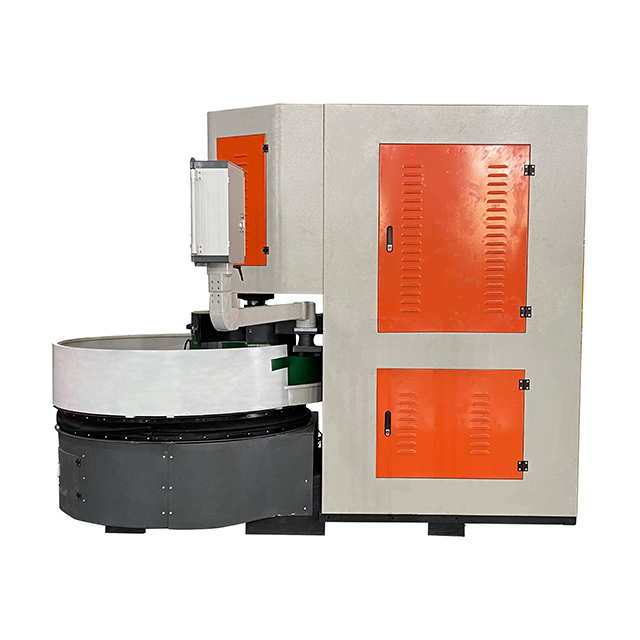Máquina de molienda de superficie redonda vertical CNC para accesorios de hardware